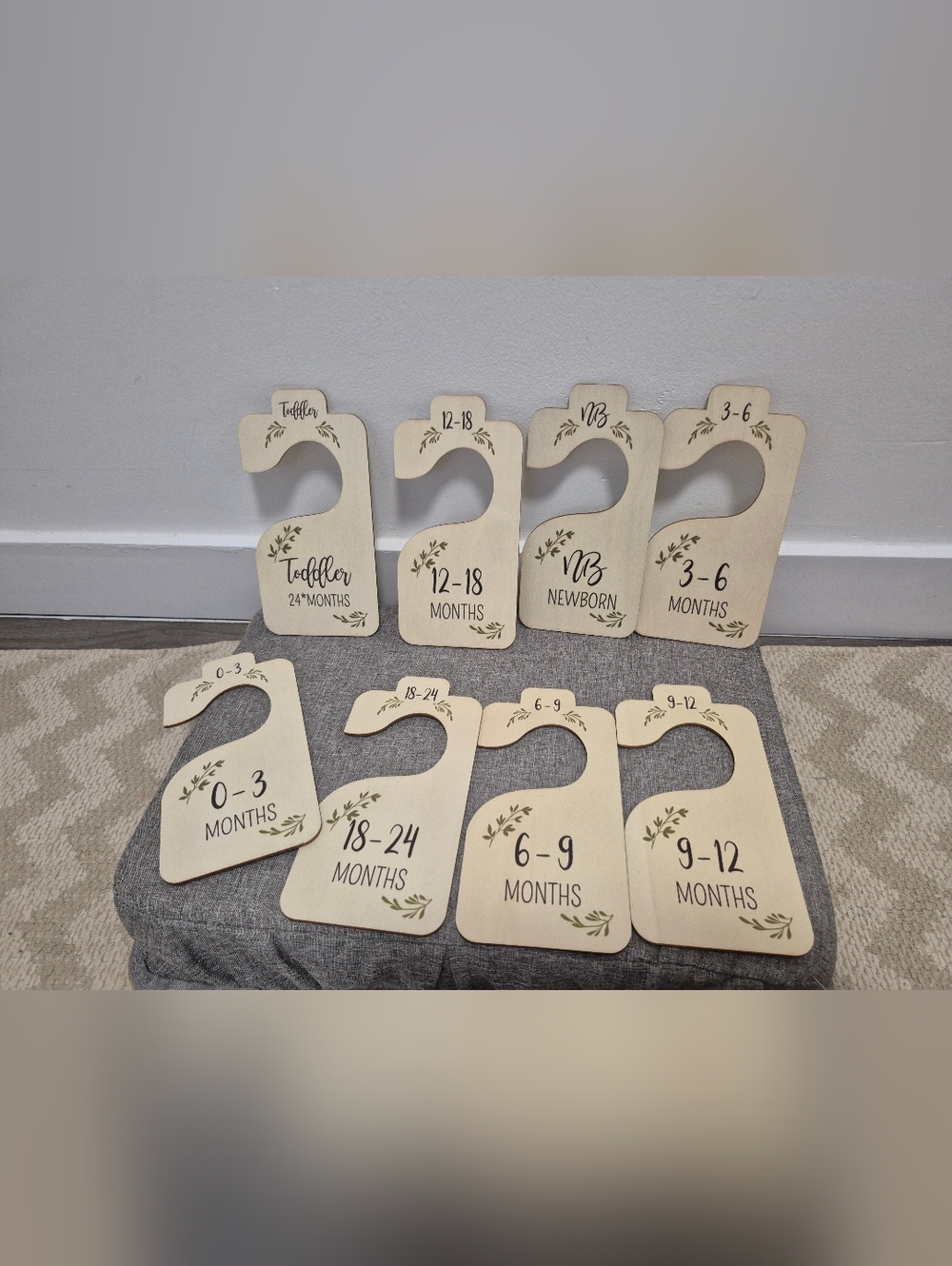 *5 Items for $25 Baby Items* Reversable Clothes Organizers
